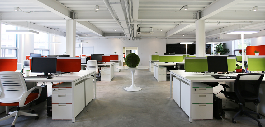 北京帕诺家居设计有限公司1500㎡ 标准化办公室装修  简洁方便  健康舒适